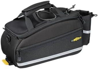 Topeak MTX TrunkBag - Rear Bicycle Bag - Spacious Storage and Easy Mounting