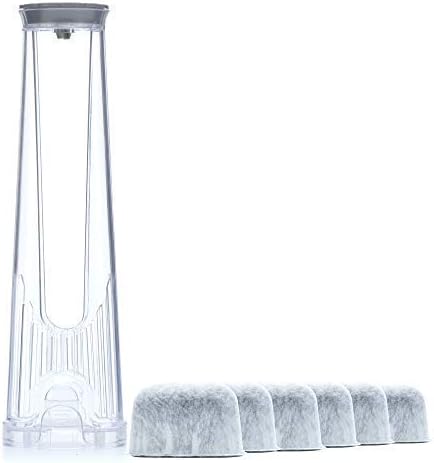 Keurig Filter Holder - Includes Side Reservoir Tall Filter Handle and 6-pack of Water Filters Cartridges. Fits any Keurig Coffee Machine with Side Reservoir