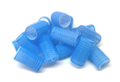Set of 16 - Medium Size Self Grip Hair Rollers Pro Salon Hairdressing Curlers