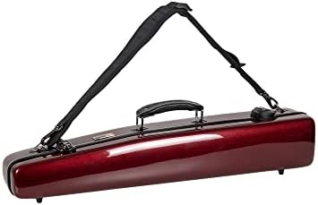 Crossrock Alto Saxophone Case-Fiberglass Hardshell with Backpack Straps in Blue
