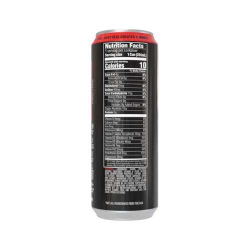 Kill Cliff Energy Drink - Sugar Free - Smashing Citrus 12 oz 12 Pack