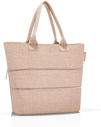 reisenthel shopper e1 - Large capacity and expandable bag made of water repellent and recycled polyester fabric