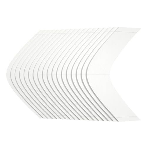 Sunshine Tape | 1522 3M Clear Wig Tape | A Curve 36 Pieces | Double Sided Clear Toupee Adhesive | Made in USA