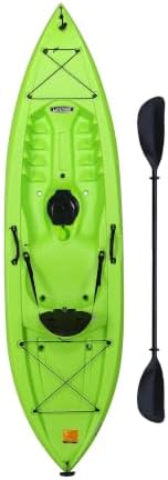 Lifetime Tahoma 100 Sit-On-Top Fishing Kayak, Paddle Included
