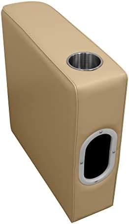 Wise 8WD110-207 Deluxe Series Pontoon Left Arm Rest, Sand