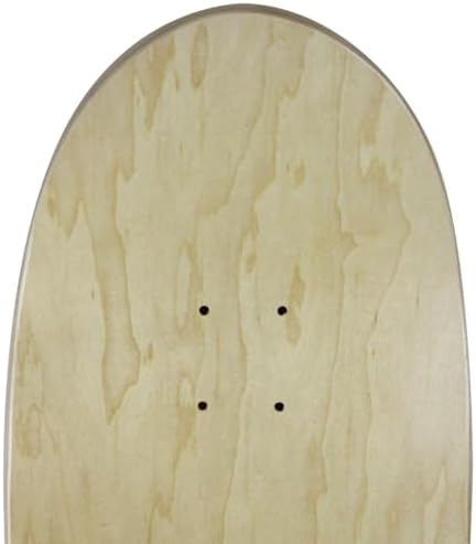 Moose Old School Skateboard Deck (10" x 33", Natural)