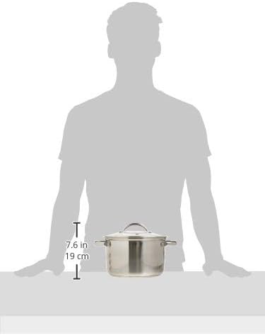 Norpro 4-Quart Steamer Cooker, 3 Piece Set, Stainless Steel