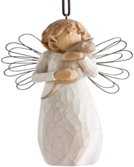 Willow Tree with affection Ornament, I Love Our Friendship!, A Gift to Celebrate Pet Adoption, for Animal Lovers and Cat Owners