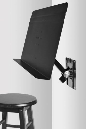 Manhasset 56 Wall Music Stand | Wall Mounted Sheet Music Stand, Space-Saving Design, Practice Rooms, Classrooms, Studios and Performance Spaces