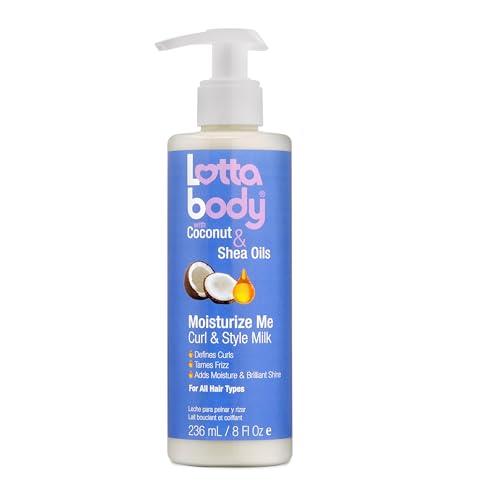 Lottabody Moisturize Me Curl and Style Milk with Coconut & Shea Oils