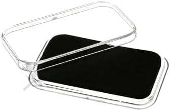 Air-Tite Black Wafer Capsule Holders for 1oz or Smaller Gold Bars Qty: 10