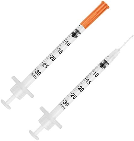 UltiCare VetRx U-100 Pet Insulin Syringes, Comfortable and Accurate Dosing of Insulin for Pets, Compatible with Any U-100 Strength Insulin