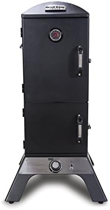 Broil King 923610 Vertical Charcoal Cabinet Smoker, Black