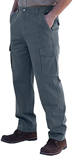 Boulder Creek by Kingsize Men's Big & Tall Renegade Side-Elastic Waist Cargo Pants