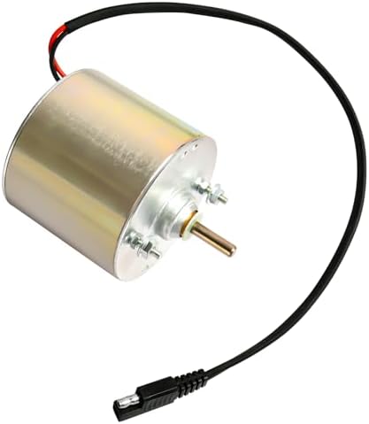 Highwild 12V Deer Feeder Motor Spinner Drive Kit, Universal Replacement Heavy-Duty 1/4" Shaft Motor for Game feeders, Hunting Feeders, Corn feeders