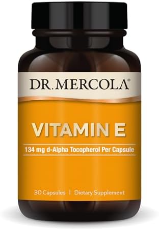 Dr. Mercola Vitamin E, 134 mg Per Capsule, 90 Capsules (90 Servings)