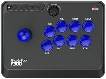 MAYFLASH F300 Arcade Fight Stick Joystick for Switch/Switch 2, PS4, PS3, Xbox Series S/X, Xbox One, Xbox 360, macOS, Windows, Steam Deck and more