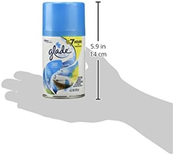 Glade Automatic Spray Refill - Clean Linen 6.2 oz. (Pack of 6)