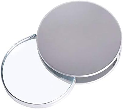 Mini 20X Folding Pocket Magnifier with Metal Case - Portable Reading Magnifying Glass for Inspection, Jewelry, Coins, Hobby, Travel