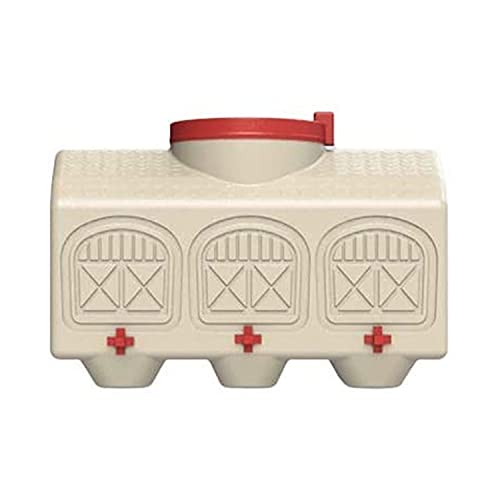 OverEZ Automatic Chicken Waterer with No Spill System, Outside and Inside Poultry Drinker