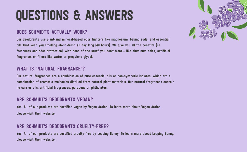 Question &amp; Answers