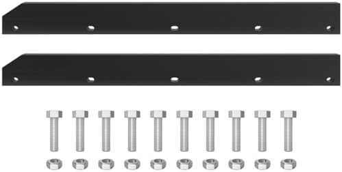 1/2" Poly Cutting Edge Scraper Bar For John Deere 54" Blade M75679 | Fits For John Deere 54" Front Mount Snow Blade Replaces M75679 Two-Part