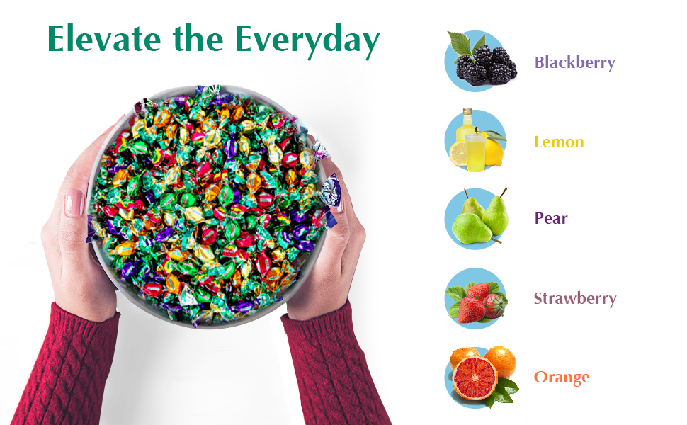 Low-glycemic black currant drops Diabetic-friendly candies