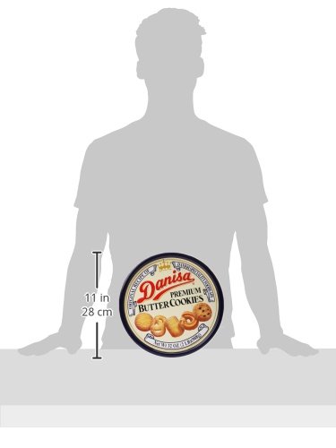 Danisa Butter Cookies In Tin, 32 Oz