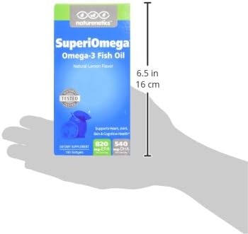 SuperiOmega rTG Triglyceride Form Omega 3 Fish Oil 1500mg EPA DHA 180ct | Re-Esterified Omega-3 Supplement for Women & Men