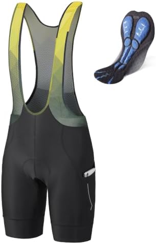 baleaf Mens 4D Padded Cycling Bib Shorts Bicycle Biking Bibs