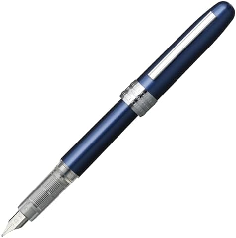 Platinum Plaisir Medium Nib Fountain Pen, Black (PGB-1000-#1-M)