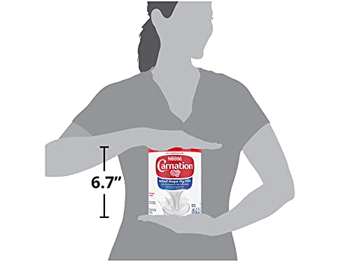 Carnation® Instant Nonfat Dry Milk, Unsweetened, 22.75 oz Canister, (Pack of 4)