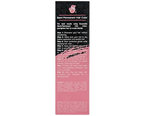 Suavecita Semi-Permanent Hair Color Muse Pink Vegan Cruelty Free