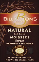 Wholesome Billington's Natural Dark Brown Molasses 16oz Box, 1-Pack