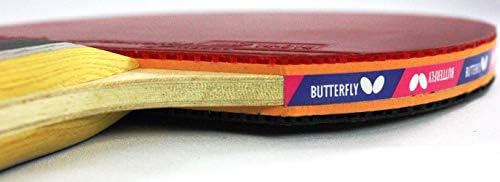 Butterfly B603FL Ping Pong Paddle Set | 1 Table Tennis Racket | 1 Ping Pong Paddle Case| Tournament Butterfly Ping Pong Paddles | High Speed & Spin