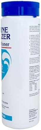 Robelle 1.75-Pound Chlorine Stabilizer and Conditioner, Made in USA | Concentrated Cyanuric Acid for Pools, Pool Stabilizer, Helps Chlorine Last Longer, 6 oz raises CYA 10 ppm per 5,000 gallons