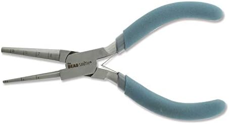 The Beadsmith Loop Rite Plier, 2-8mm loops, create round shapes, tool for Jewelry Making and Creating Wire Pieces for Findings, Art and Home Decor
