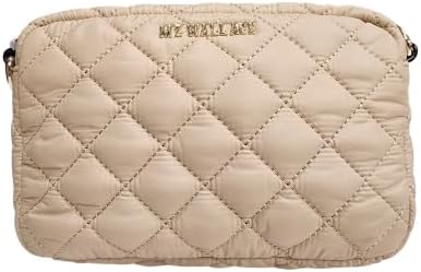 Mini Crosby Crossbody in Buff/Black by MZ Wallace