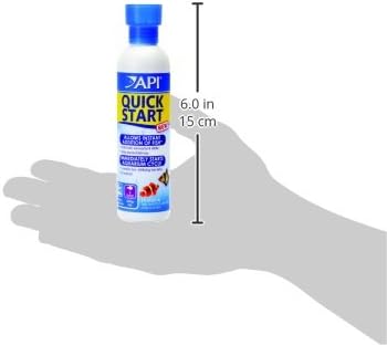 API QUICK START Freshwater and Saltwater Aquarium Nitrifying Bacteria 16-Ounce Bottle