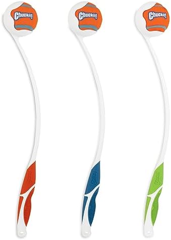 Chuckit! Pro 26L Dog Ball Launcher, 26" Length, Includes Large Ball (3") For Dogs 60-100 Pounds