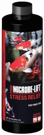 Microbe-Lift SRP32 Stress Relief for Pond Fish-32 oz, Black