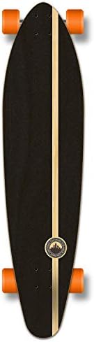 Graphic Series Complete Kicktail Skateboards Longboard w/BlackWidow Premium 80A Grip Tape, Aluminum Truck, ABEC9 Bearing, 71mm Skateboard Wheels