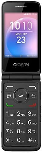 Alcatel GO FLIP (4044V) Black, Factory Unlocked (Renewed)