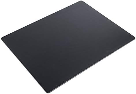 Dacasso Classic Leatherette Mat Desk pad, 24 x 19, Black (P1027)