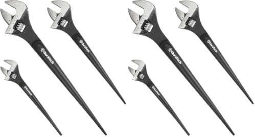 DURATECH 8-Inch Adjustable Construction Spud Wrench