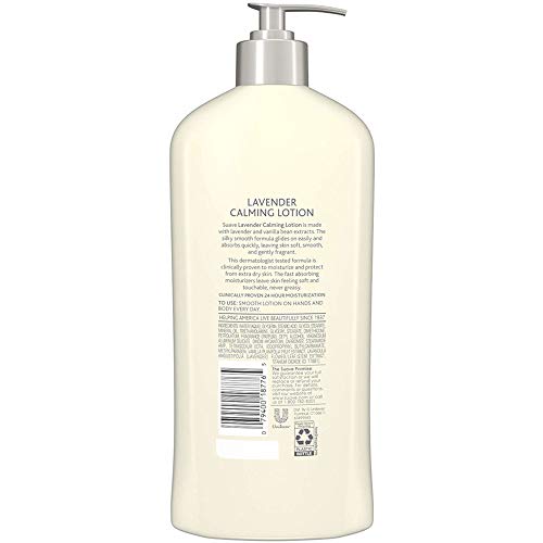 Suave Body Lotion Lavender Vanilla, 18 Fluid Ounce (Pack Of 2)