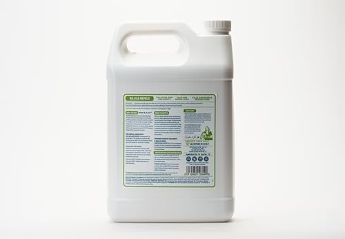 Wondercide - Flea and Tick Spray Concentrate for Yard and Garden - 128 oz | With Natural Essential Oils – Kill, Control, Prevent, Fleas, Ticks