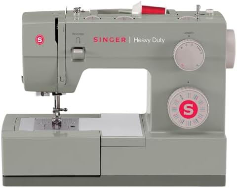 SINGER | Heavy Duty 4452 Sewing Machine 4411, 4423, 4432, and 4452 Mechanical Heavy Duty Sewing Machines Extension Table, Gray