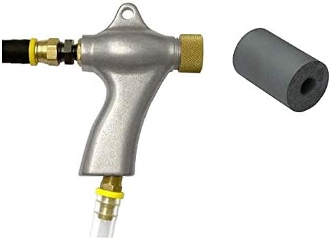 Sand Blast Suction Cabinet No. 4 Gun Assembly,1/8" Air Jet, Includes 1/4" (#4) Tungsten Carbide Nozzle