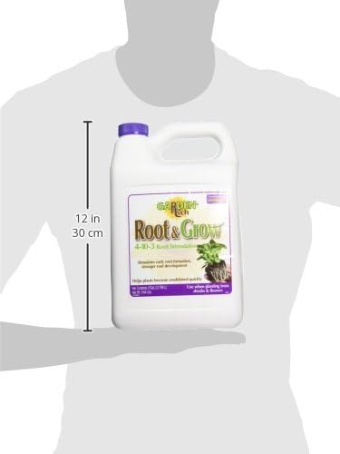 Bonide Garden Rich Root & Grow Root Stimulator & Plant Starter | 32 oz Concentrate, 4-10-3 Fertilizer For Transplanting